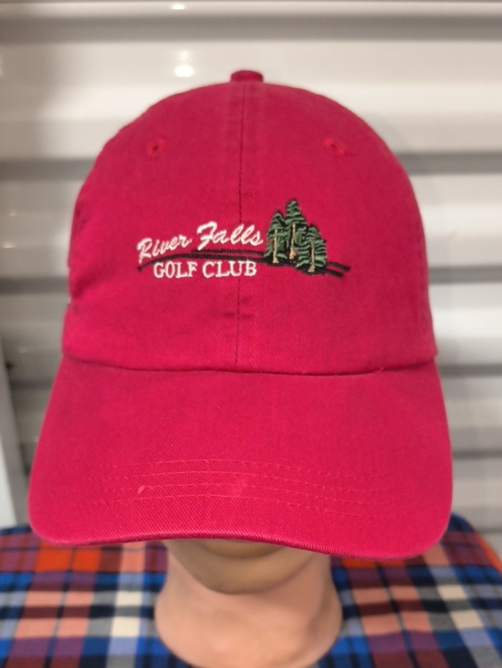 River Falls Golf Club Embroidered Logo Adjustable Strapback Hat Cap OSFM